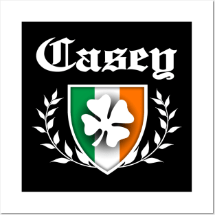 Casey Shamrock Crest Posters and Art